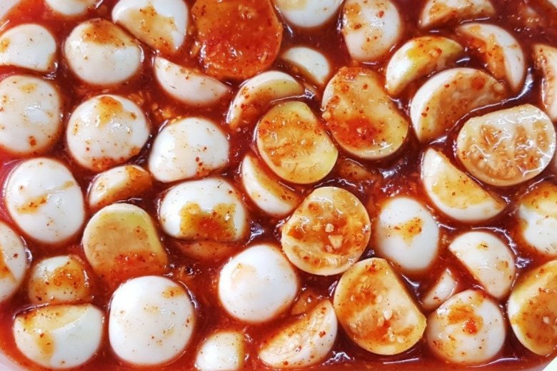 Cách làm cà muối xổi giòn tan, miếng nào cũng trắng phau phau, kích thích vị giác-6