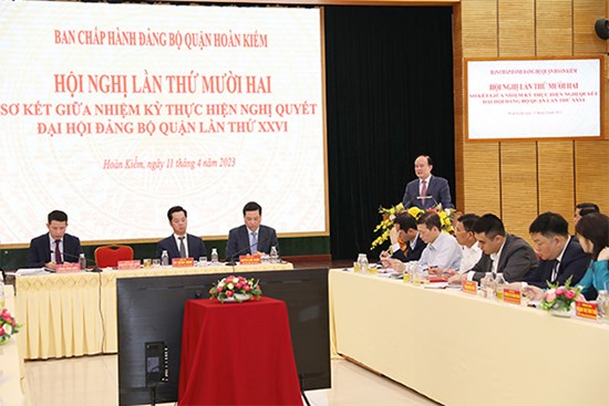 Quận Hoàn Kiếm phải là đơn vị đi đầu trong việc thực hiện chỉnh trang, phát triển đô thị