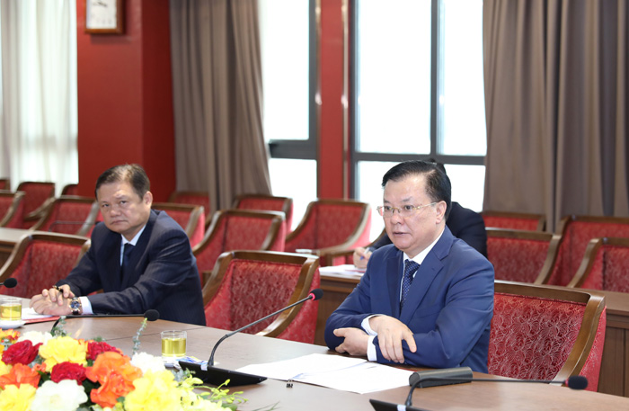 Bí thư Thành ủy Đinh Tiến Dũng tiếp Đại sứ Trung Quốc Hùng Ba-2