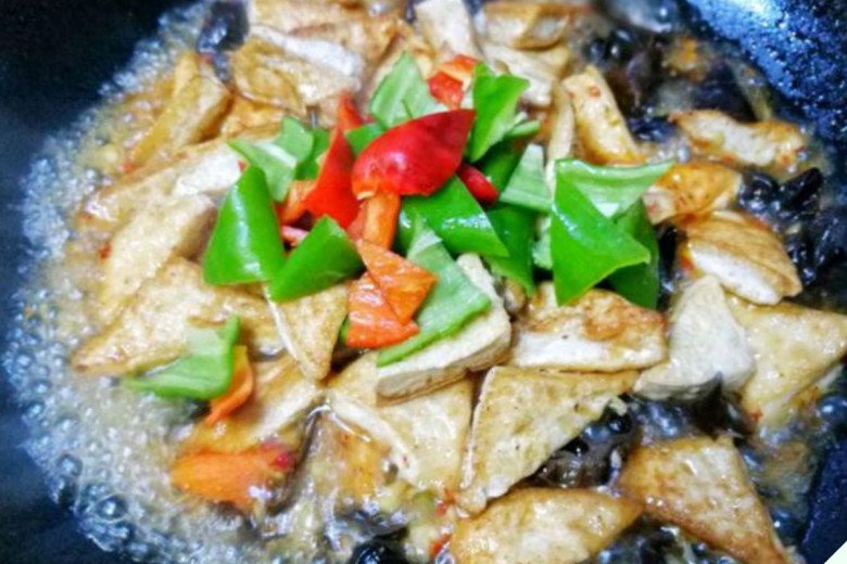 Rán đậu phụ vàng ươm, không bị nát phải làm thêm 1 bước này-7