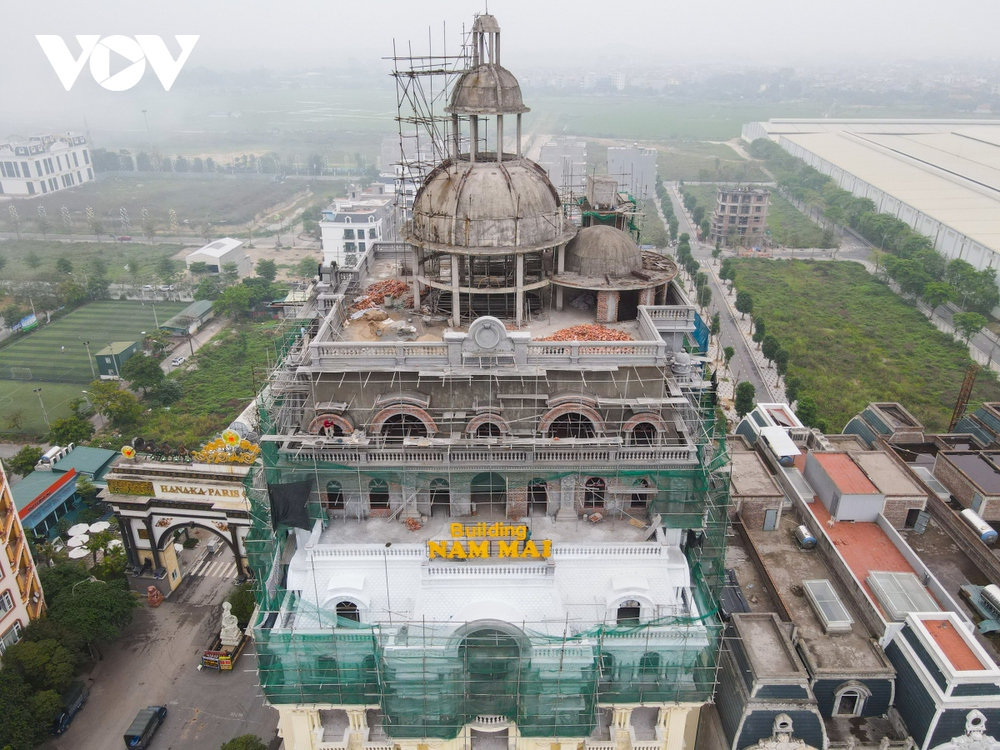 Cận cảnh tòa lâu đài” vi phạm phòng cháy chữa cháy ở Bắc Ninh-3