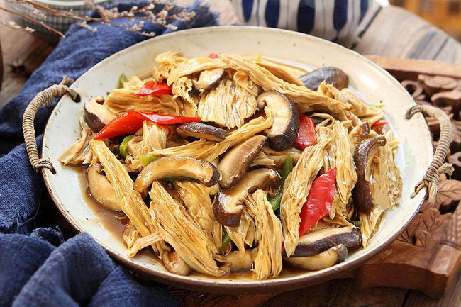 Váng đậu mang chế biến món này ăn vừa bổ dưỡng lại giúp trẻ lâu-6