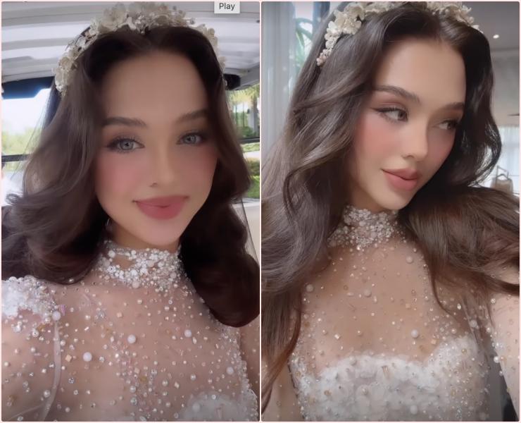 Vợ Tây của Bùi Tiến Dũng khoe clip hậu trường, lộ vóc dáng thật-1