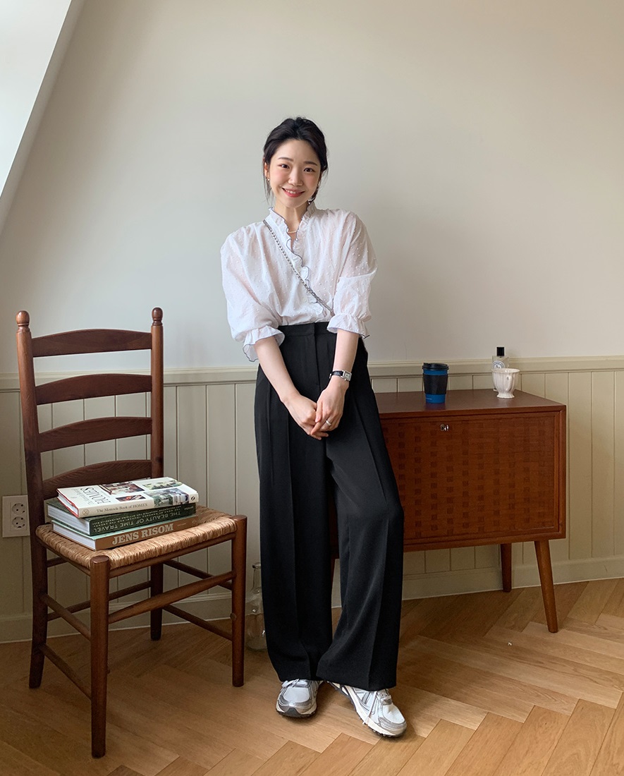 Mặc quần ống rộng với 5 kiểu áo này là chuẩn sành điệu-2