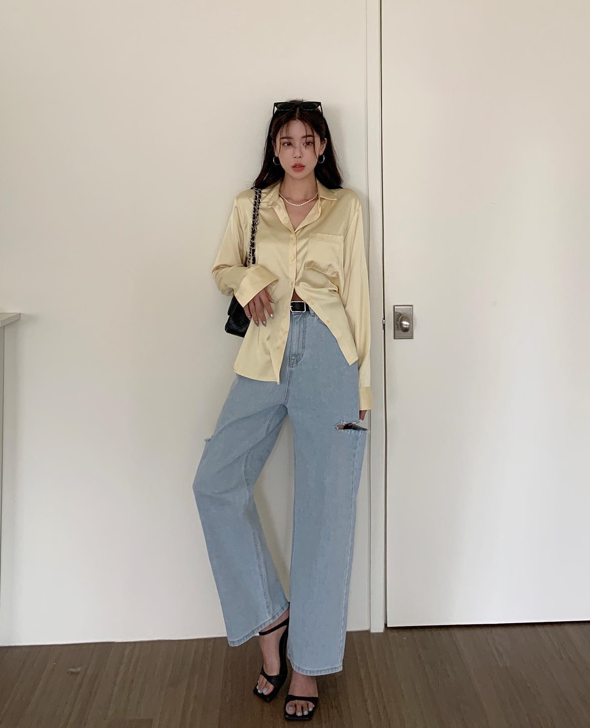 Mặc quần ống rộng với 5 kiểu áo này là chuẩn sành điệu-7