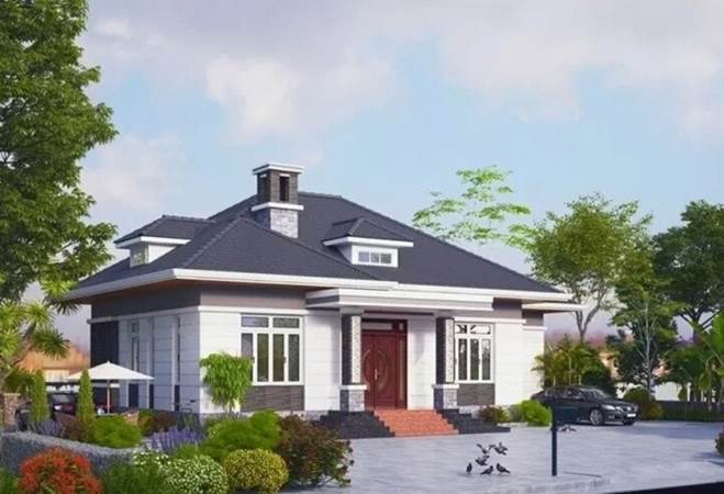 10 mẫu nhà cấp 4 hiện đại hứa hẹn lên ngôi năm 2023-6