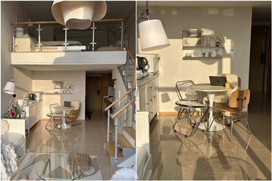 Căn hộ gác mái chỉ 33m2 sở hữu thiết kế thông minh, đẹp đến từng mét vuông