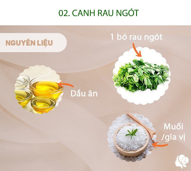 Bữa cơm có món chính giàu sắt, món phụ cực giòn nhìn mướt mắt-4