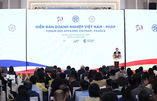 Khai mạc Diễn đàn doanh nghiệp Việt Nam - Pháp-1