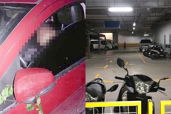 Vụ người phụ nữ chết trong ô tô ở hầm chung cư: Bắt giữ một nghi phạm-1