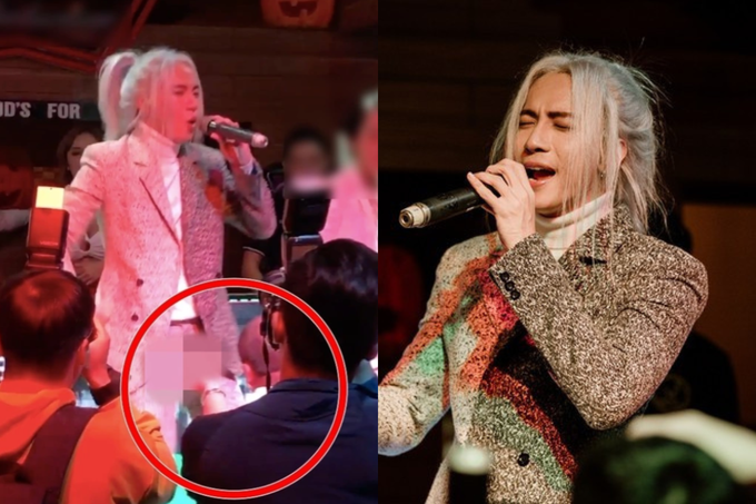 Sao Việt gặp sự cố sân khấu: Từ sập màn hình đến bị chọi đá, chạm vùng kín-6