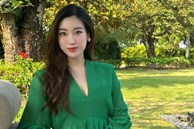 Hoa hậu Đỗ Mỹ Linh khen chồng đã 'tốt nghiệp khóa chụp hình cho vợ'