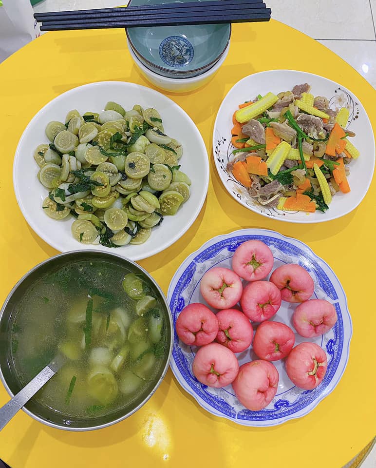 Những bữa cơm đơn giản mà ngon mắt giúp mẹ bầu sinh thường 3,8kg dễ dàng-1