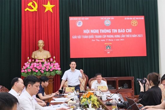 Ngày 22/4: Khai mạc Giải vật tranh Cúp Phùng Hưng, lần thứ hai, năm 2023