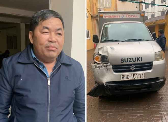 Chủ nhà nghỉ dùng ôtô húc tử vong nam thanh niên ném chất bẩn-1