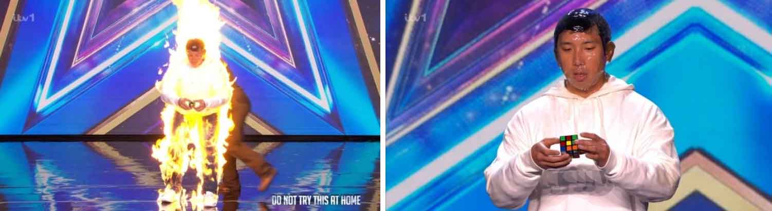 Tiết mục tự thiêu gây phẫn nộ ở Britains Got Talent-1