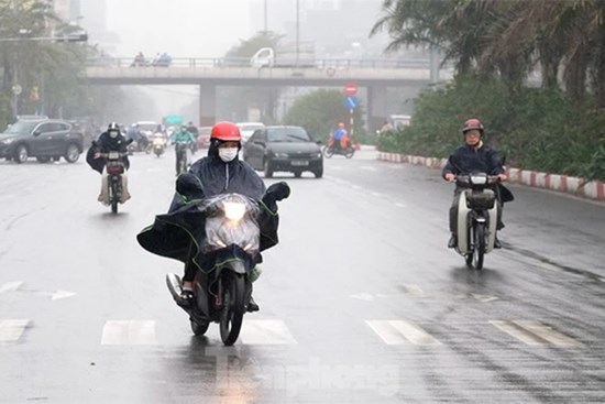 Miền Bắc mưa phùn, sương mù trước khi đón nắng nóng