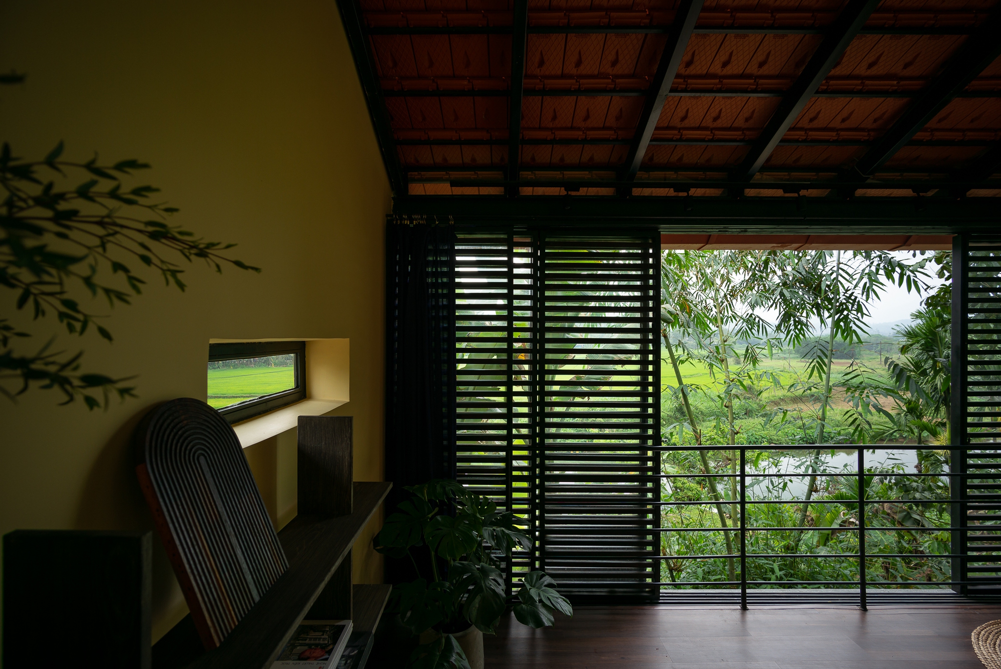 Con trai xây tặng bố mẹ căn nhà chìm trong thảm thực vật lạc giữa làng quê thanh bình-6