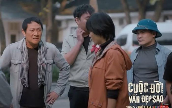 Cuộc đời vẫn đẹp sao tập 9: Luyến hùng hổ kéo anh em cửu vạn đi đánh ghen-1