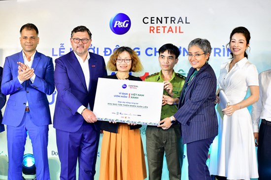 P&G hợp tác Central Retail Việt Nam triển khai dự án phục hồi rừng