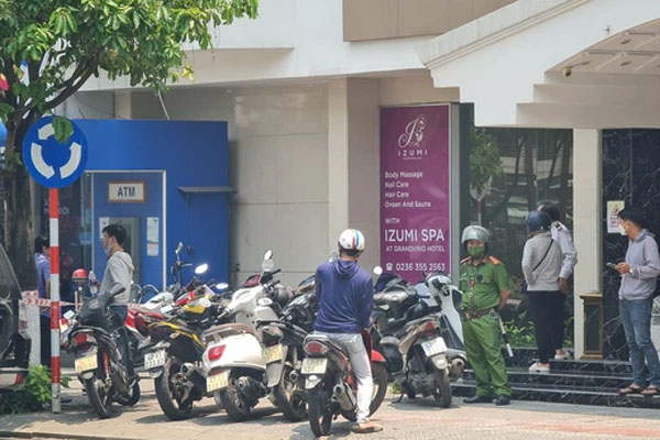 Toàn cảnh vụ cướp ngân hàng ở trung tâm Đà Nẵng-8