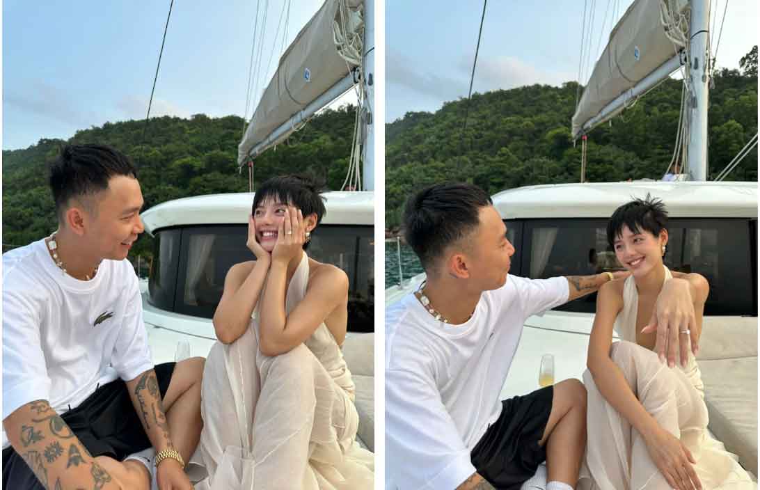 Cô em Trendy Khánh Linh khóc mếu khi bạn trai bất ngờ cầu hôn-1