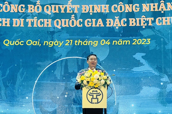 Công nhận điểm du lịch Di tích quốc gia đặc biệt chùa Thầy-3