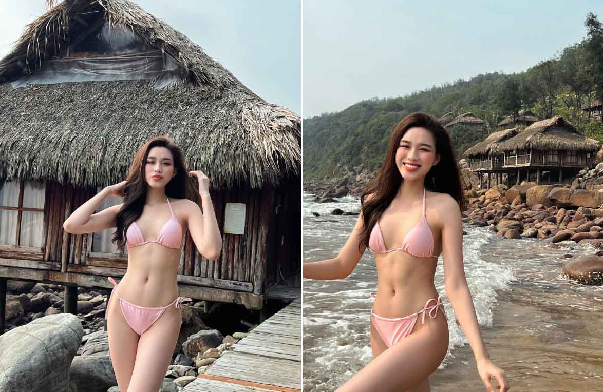 Phong cách khoe chân dài 1,11 m của Đỗ Thị Hà-3