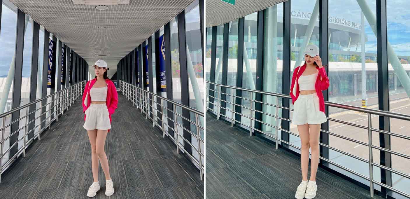 Phong cách khoe chân dài 1,11 m của Đỗ Thị Hà-8