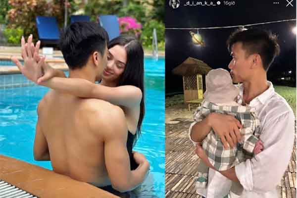 Vợ chồng Bùi Tiến Dũng xả” loạt ảnh đẹp mỹ mãn: Đôi chân dài miên man của Dianka chiếm trọn spotlight-5