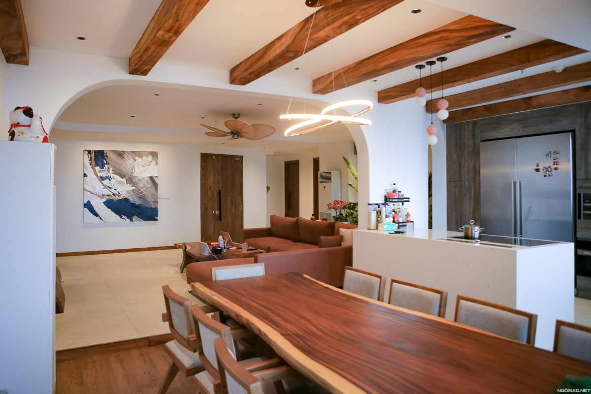 Căn hộ đập thông 300m2, chi phí sửa sang bằng tiền mua 1 căn chung cư nữa khiến Kiều Anh thấy như đi nghỉ dưỡng khi ở nhà-2