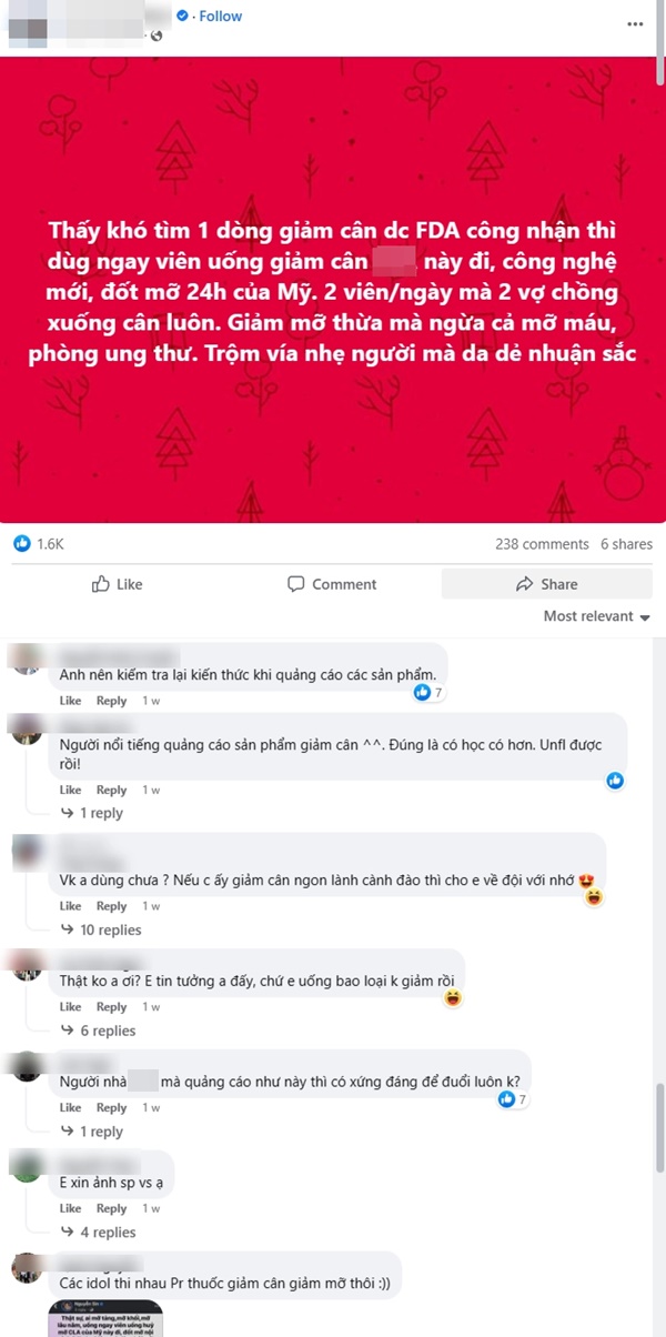 Người nổi tiếng quảng cáo lố thực phẩm bảo vệ sức khỏe gây ảnh hưởng xấu tới người dùng-3