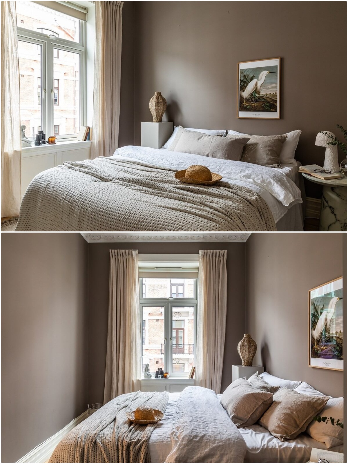 Không gian sống ấm cúng trong căn hộ sử dụng màu đất là gam màu chủ đạo-7