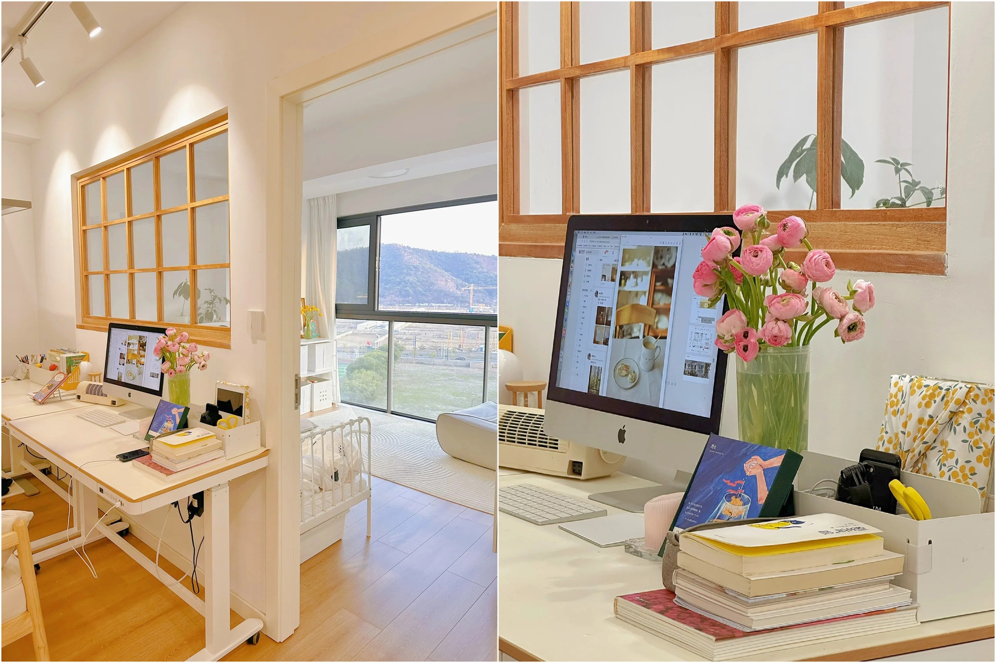 Mẹ 2 con khéo thiết kế căn hộ nhỏ 43m² thành không gian sống ấm cúng-2