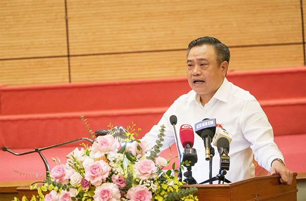 Chủ tịch UBND Thành phố Trần Sỹ Thanh tiếp xúc cử tri huyện Sóc Sơn-2