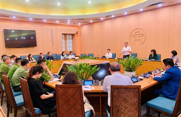 Phó Chủ tịch Thường trực UBND Thành phố Lê Hồng Sơn chủ trì làm việc với Ban tiếp công dân thành phố Hà Nội-2