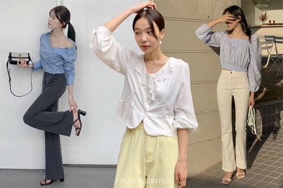 Cứ kết hợp áo blouse với 4 kiểu quần này thì ai cũng khen bạn có gu thẩm mỹ