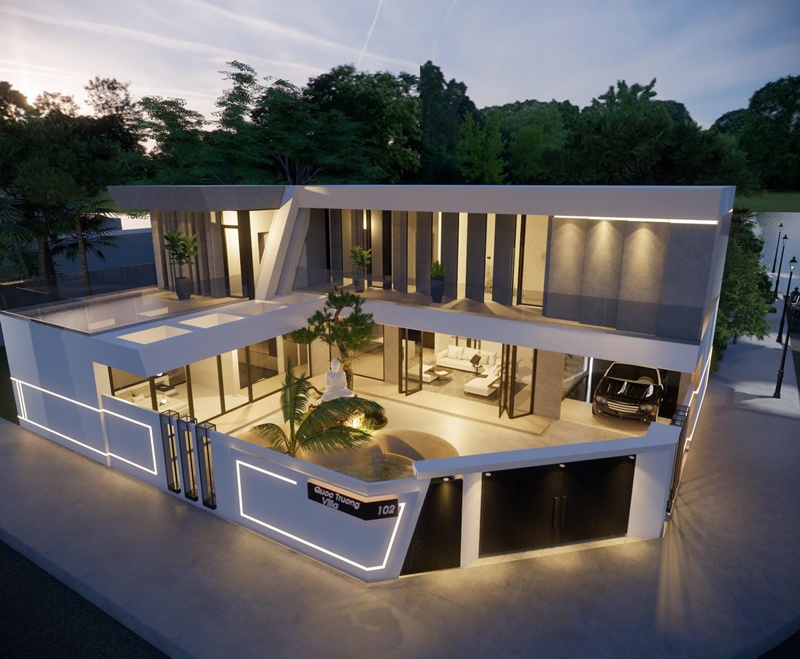 Quốc Trường giàu có sống độc thân trong biệt thự 40 tỷ, vật dụng căn bếp khiến ai cũng muốn được sở hữu-11