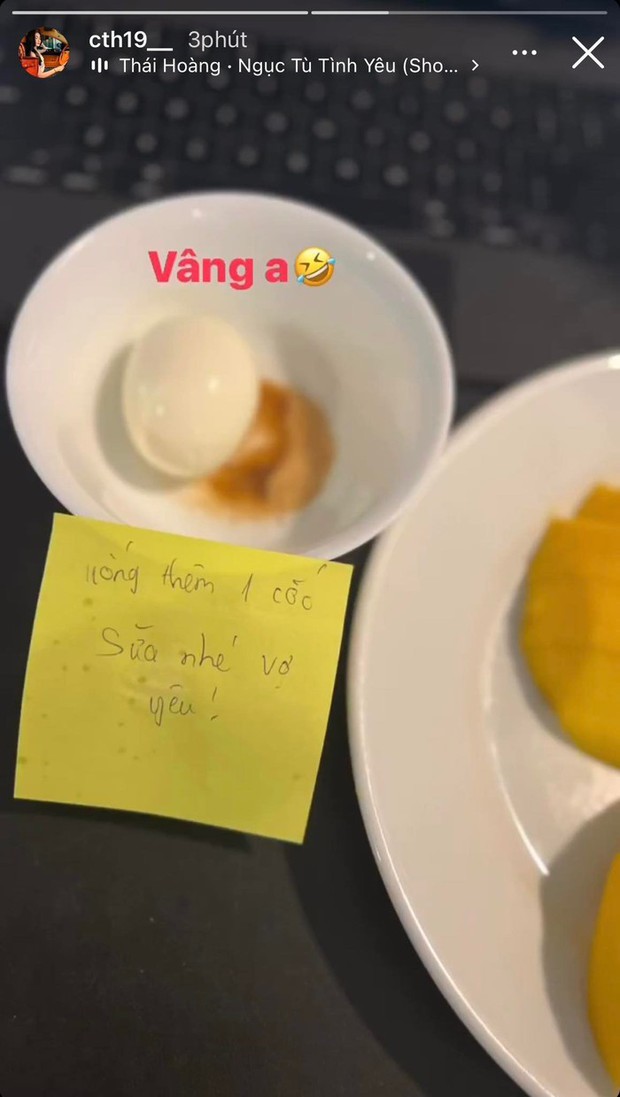 Chu Thanh Huyền khoe được Quang Hải công khai gọi vợ yêu, chăm sóc tận tình-3