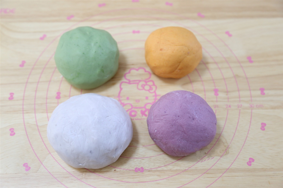 Chè khoai dẻo ngũ sắc ngọt mát mùa hè-5