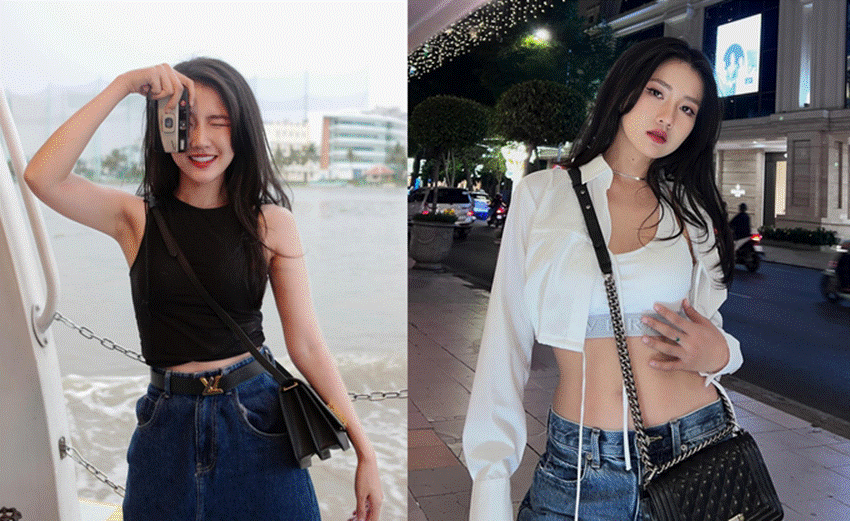 Cuộc sống toàn đồ hiệu, đi xe tiền tỷ của hot girl Kiều Trinh Xíu-4