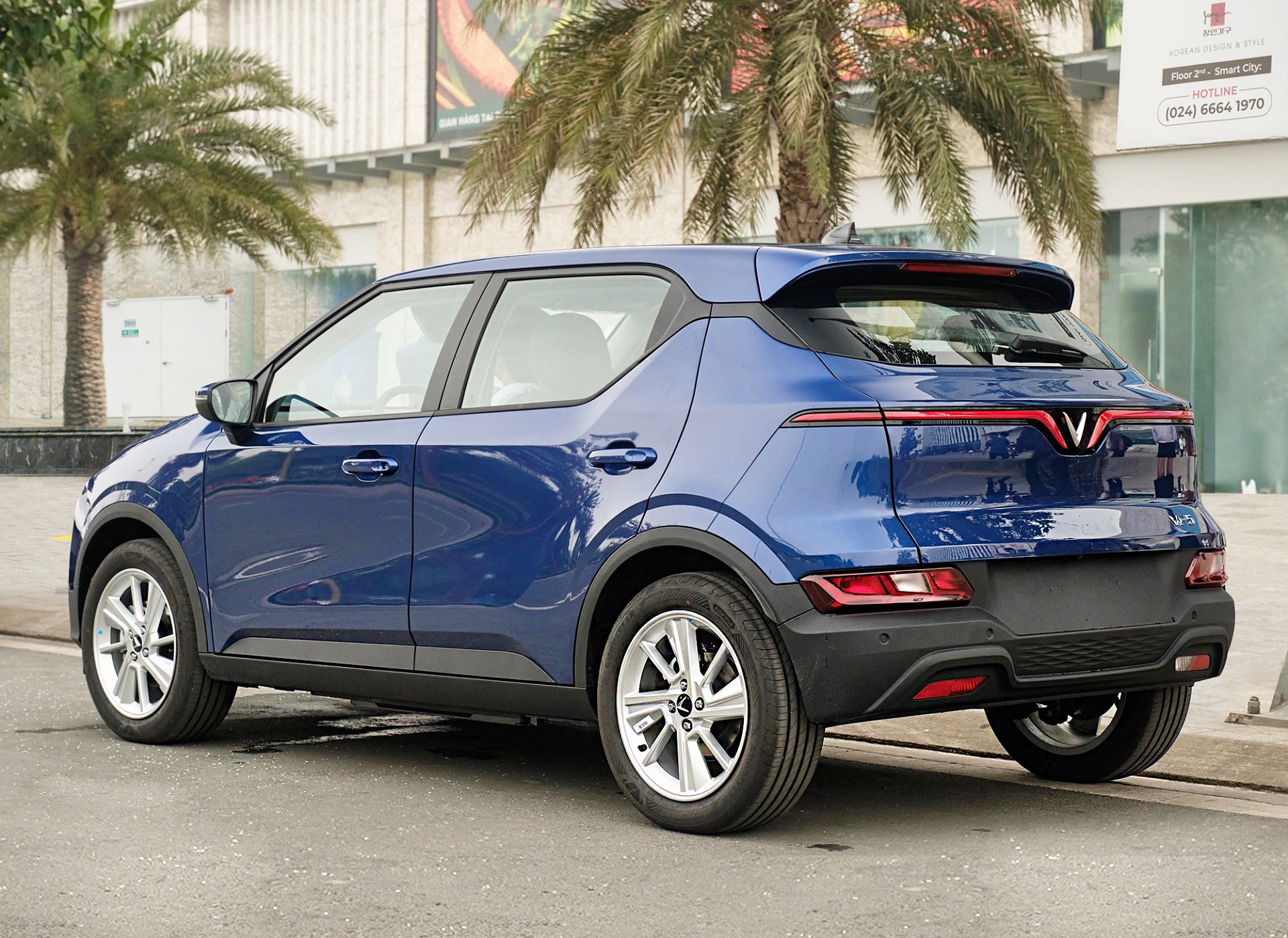 Xe điện VinFast VF 5 Plus nổi bật phân khúc A-4