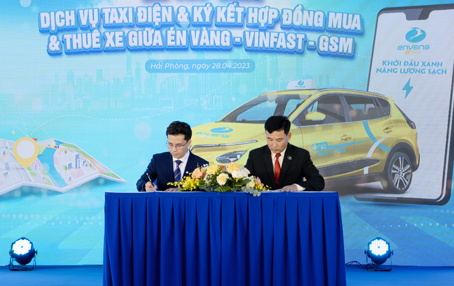 Đã có dịch vụ taxi điện ở Hải Phòng-1