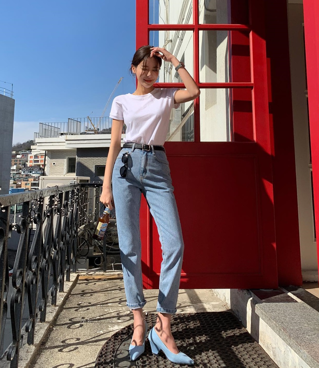 10 cách diện quần jeans đơn giản mà nổi bần bật để đi chơi lễ-3