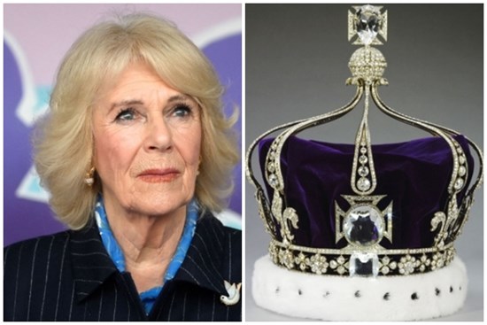 Vương hậu Camilla tháo bỏ viên kim cương trăm triệu đô ra khỏi vương miện đăng quang