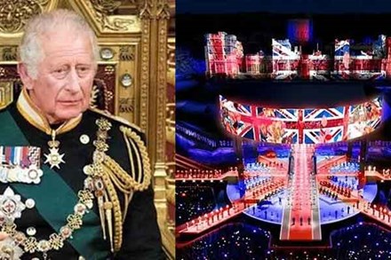 Sân khấu hoành tráng nhất nước Anh mừng Vua Charles đăng cơ
