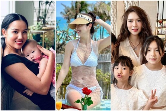 4 bà mẹ đảm đang đông con nhất showbiz Việt