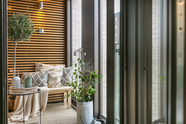 Căn hộ 47m² đẹp như một bức tranh với sắc xanh chủ đạo-3