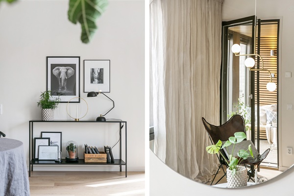 Căn hộ 47m² đẹp như một bức tranh với sắc xanh chủ đạo-6