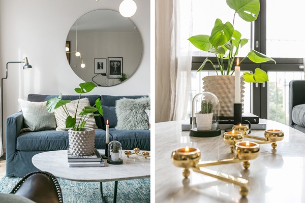 Căn hộ 47m² đẹp như một bức tranh với sắc xanh chủ đạo-7